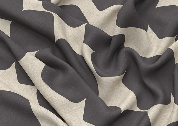 Construct, Warm Black - Motorised Roman Blind - Image 4